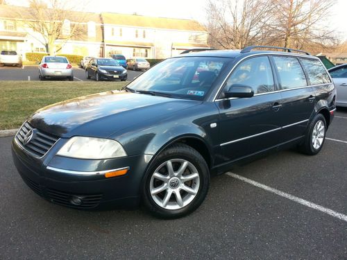 One owner clean carfax no reserve 2004 volkswagen passat wagon 2002 2003 2005