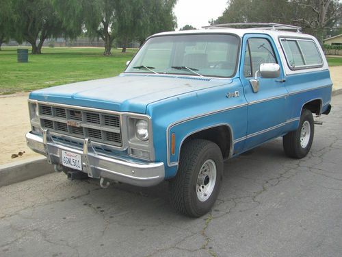 1979 gmc jimmy high sierra sport utility 2-door 5.7l