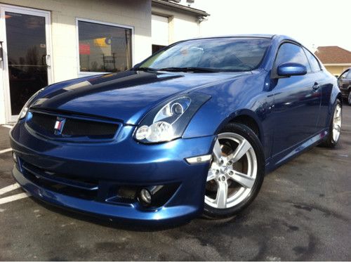 2006 infiniti g35 coupe, 6 speed, loaded, body kit, rare