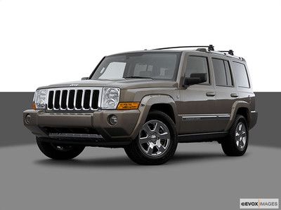 2006 jeep commander limited sport utility 4.7l leather heated seats 3rd row tow