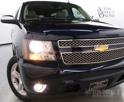 We finance 2007 chevrolet suburban ltz 4wd 3rows 1 owner clean carfax dvd htdsts