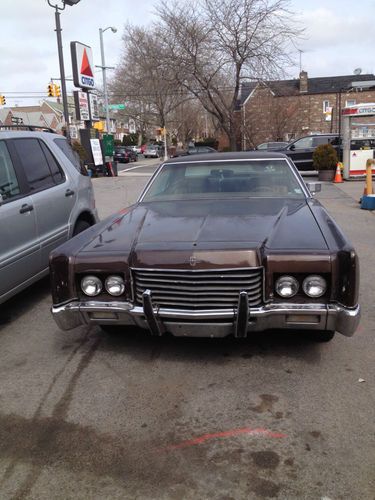 1971 lincoln continental sport - 2 door coupe - excellent running condition