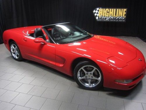 2004 corvette convertible, 6-speed, z51 handling pkg, polished wheels, perfect!!