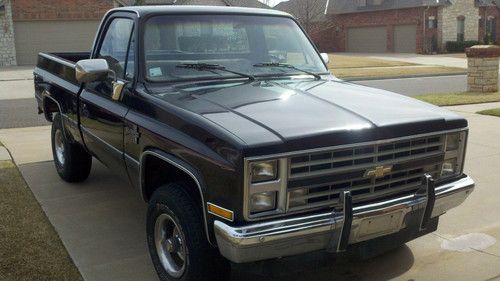 1987 chevrolet silverado 4x4 one owner ( top of the line first z-71package)