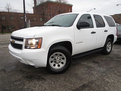 White 4x4 ls 93k hwy miles tow pkg rear air boards 6 pass cruise ex govt nice