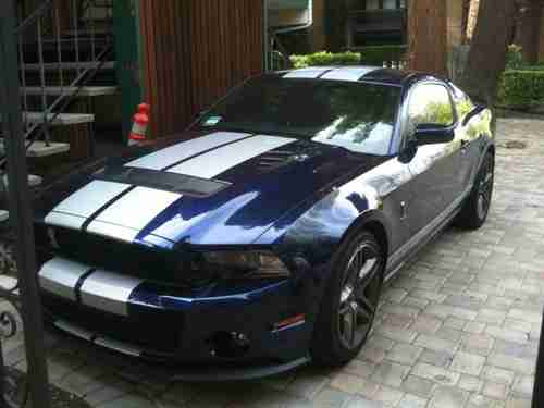 Sell used 2011 Shelby GT500 Coupe 2-Door 5.4L Kona Blue w ...