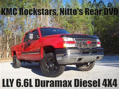 Kmc rockstars nitto's rear dvd duramax diesel 4x4 allison auto linex liner