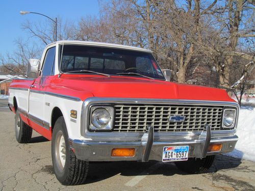 1972 chevy c20 pickup truck
