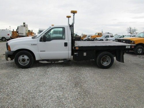 2005 ford f-350 xl 1 ton dually flatbed powerstroke diesel 6 speed 1-owner