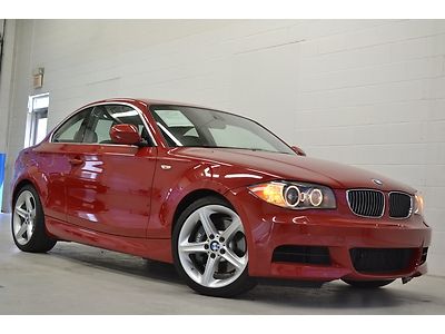 10 bmw 135i coupe premium steptronic moonroof leather 32k financing clean xenon