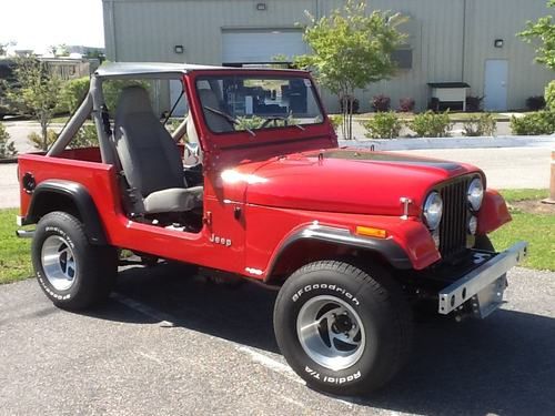 1981 jeep cj7 base sport utility 2-door 350