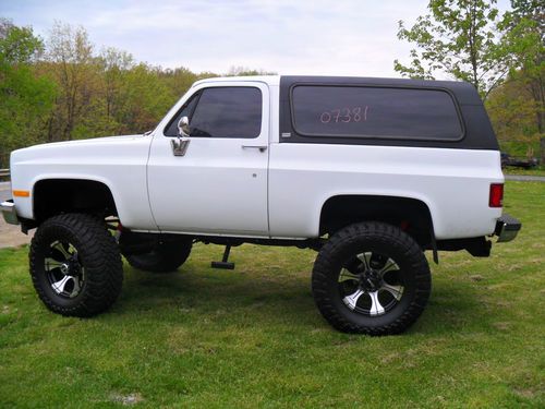 1989 chevrolet blazer scottsdale sport utility 2-door 5.7l lifted