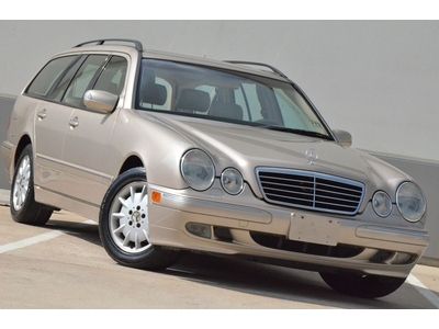 2001 mercedes e320 wagon loaded 3rd row seat lthr s/roof clean $499 ship
