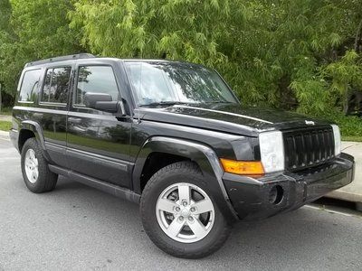 2006 jeep commander 4x4 3rd row trail rated clean fl suv clean carfax no reserve