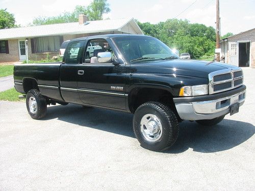 96 dodge ram 2500 slt cummins 12 valve diesel 5 speed southern 1 owner 120k mint