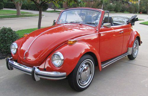 1972 super beetle convertible 20k mile survivor!