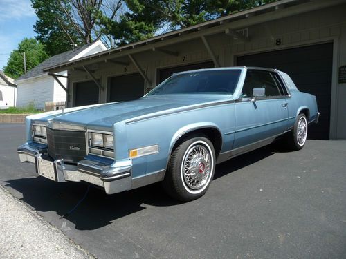 1985 cadillac eldorado biarritz coupe 2-door 4.1l