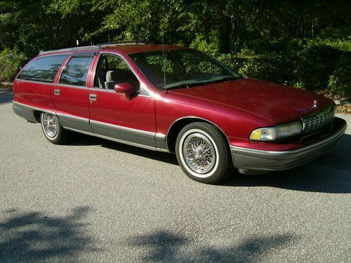 94 chevy station wagon 145k mi lt1 2 owner tow pack 3 seat no rust no reserve