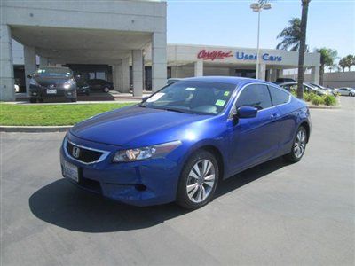 2010 accord lx-s 2 door low miles belize blue pearl sporty available financing