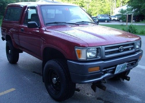 Toyota Tacoma Truck Cap >> Sell used 1996 TOYOTA 4X4 PICK UP TRUCK 3.0 V6 MANUAL WITH 7 FOOT FISHER PLOW CAP NEW in ... Toyota Tacoma Truck Cap >> Sell used 1996 TOYOTA 4X4 PICK UP TRUCK 3.0 V6 MANUAL WITH 7 FOOT FISHER PLOW CAP NEW in ...