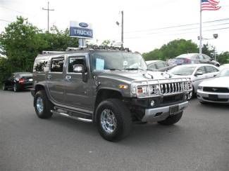 2008 hummer h2 suv navigation third seat dvd moonroof tow pkg on star clean