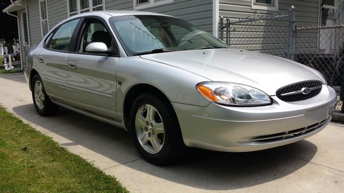 2001 ford taurus sel 4d silver