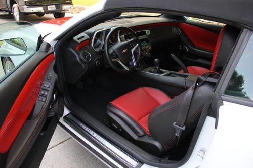 Sell Used 2012 Camaro Convertible 2ss White With Inferno