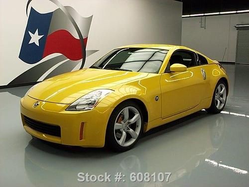 2005 nissan 350z anniversary ed 6-speed htd leather 23k texas direct auto