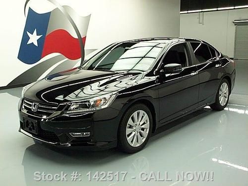 2013 honda accord ex-l sunroof nav rear cam htd leather texas direct auto