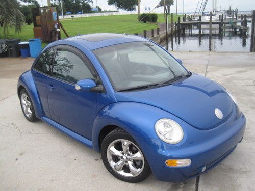 05 beetle tdi manual trans! leather! roof! low miles! no accidents! no reserve!!