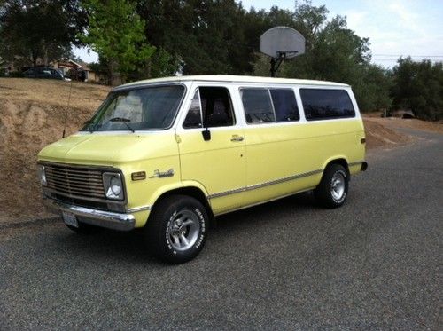 1971 chevy beauville sportvan g20 v8 low mileage classic excellent condition