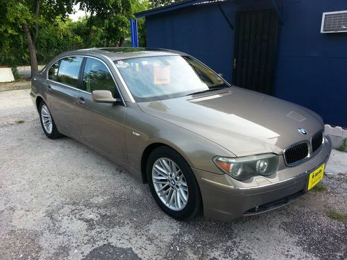 2004 bmw 745li base sedan 4-door 4.4l