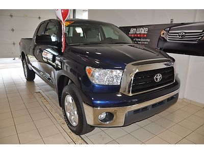 Double cab 5.7l trd off road package one owner trade power windows locks hitch