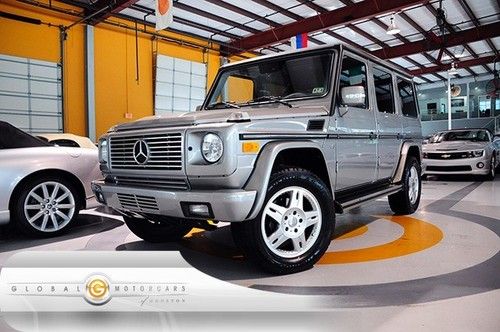 03 mercedes g500 4wd auto navigation pdc cdc roof runboards alloys wood-whl
