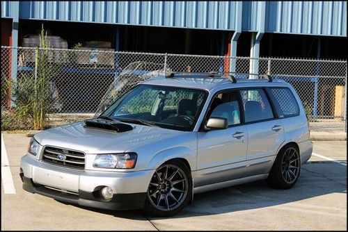 2004 subaru forester xt ( full sti swap with 6 speed transmission )