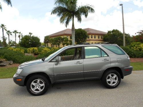 Beautiful florida 2001 lexus rx300 2wd 1-owner! maintained! 02 03 04