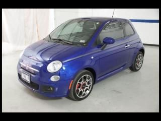 12 fiat 500 sport, 1.4l 4 cylinder, 5 speed, leather, pwr equip, clean 1 owner!