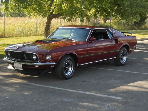 1969 mustang mach 1 fastback, s code 390, automatic power steering &amp; disc brakes