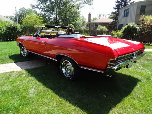 1968 chevelle ss convertibe **no reserve** super clean, loaded with new parts