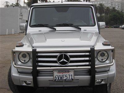 2011 mercedes-benz g550 g-class one owner dealer maintained low miles no reserve