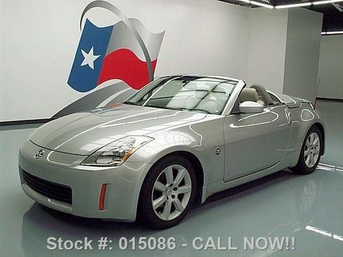 2004 nissan 350z touring roadster 6-spd leather nav 46k texas direct auto