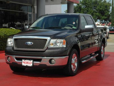 Lariat leather 5.4 brown towing package running boards