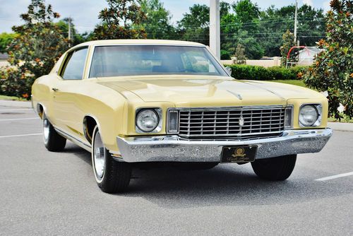 Rare 402 big block loaded 1972 chevrolet monte carlo buckets console must see