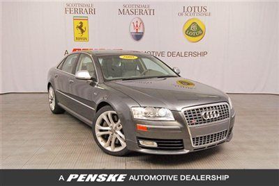 2008 audi s8 ~premium package~bang &amp; olufsen sound~htd seats~rear camera