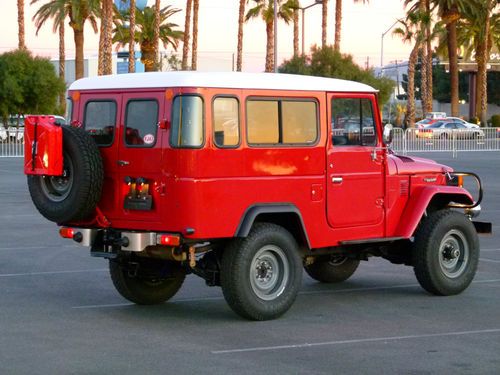 82 toyota land cruiser turbo diesel 5 speed 75mph fj43 wagon restored near mint