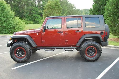 2008 jeep wrangler unlimited rubicon sport utility 4-door 3.8l