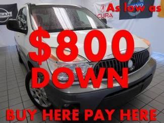 2005(05) buick rendezvous awd! beautiful white! must see! save big!!!