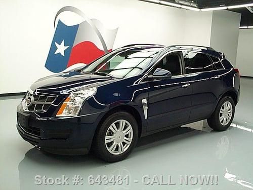 2011 cadillac srx 3.0l v6 leather alloys one owner 22k texas direct auto