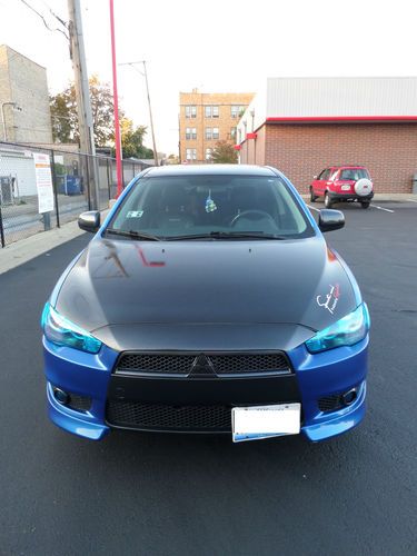 2008 mitsubishi lancer gts, salvage title, repaired and ready for use