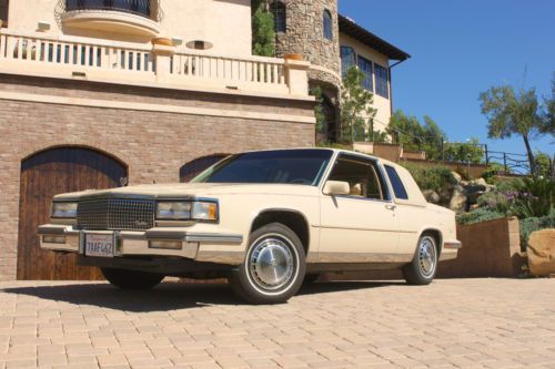 1987 cadillac coupe deville 67k miles 2 owner like new read this
